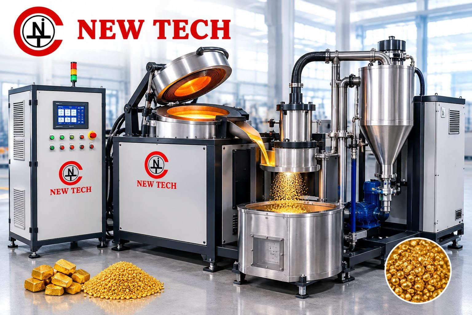 Induction Granulation Machine